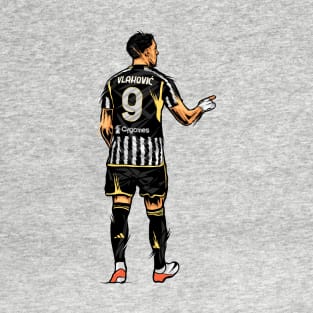 Vlahovic_Dusan Vlahovic Juventus Player T-Shirt